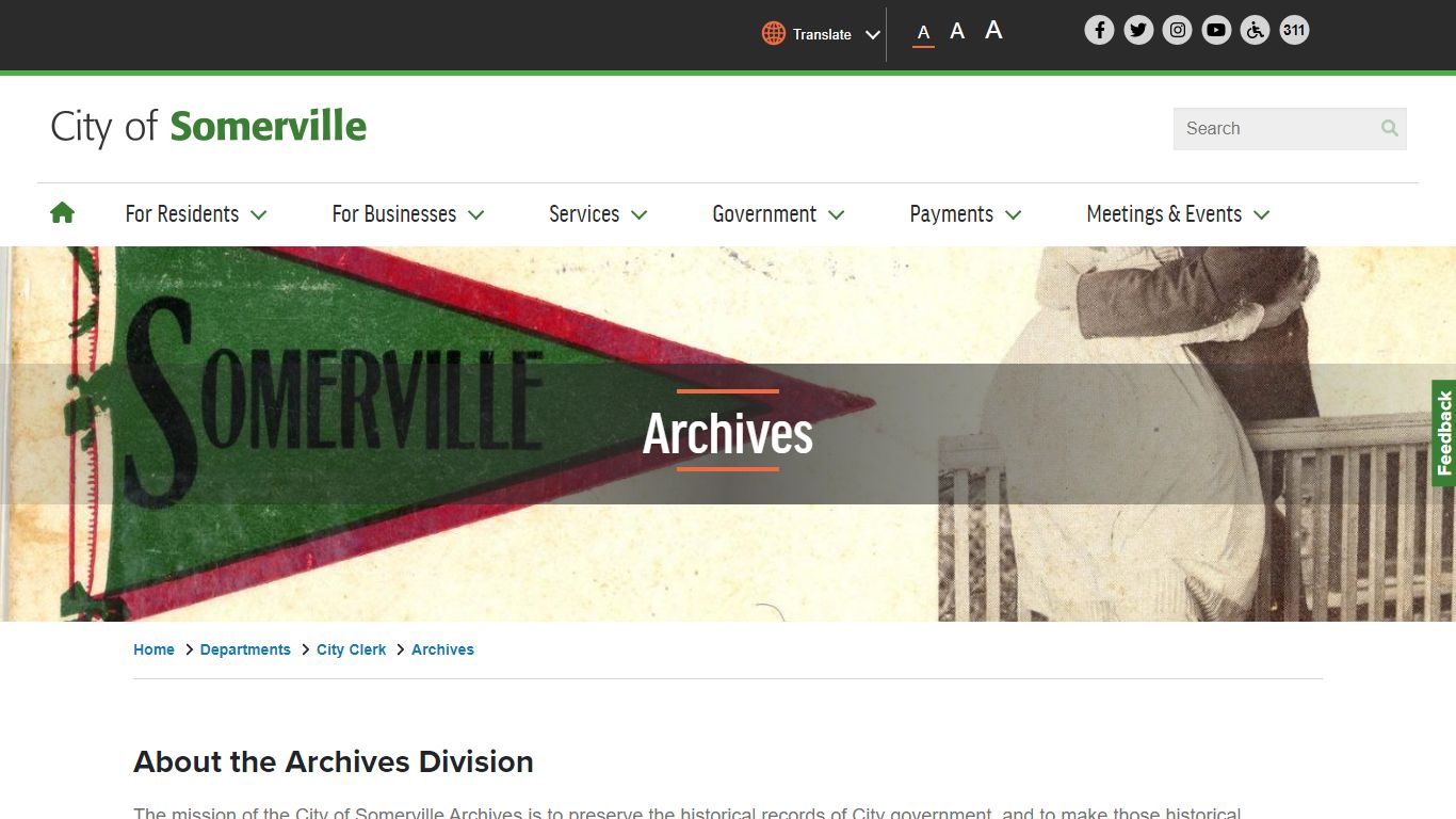 Archives | City of Somerville
